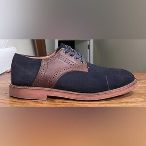 Walk Over Shoes Sinatra Midnight Suede Made In USA R05434 Men’s Size 10.5